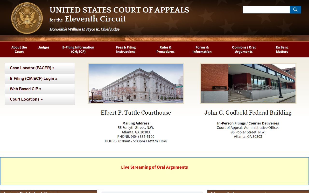 Hart County appellate and federal court records Eleventh Circuit